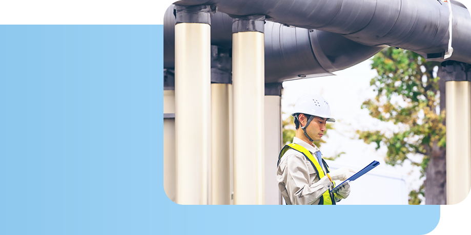 プラント配管工事スタッフ